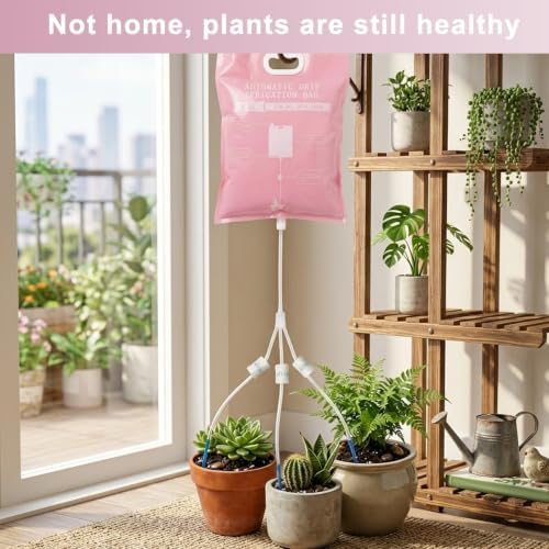 3 Pcs Plant Self Watering Device,6.5L Automatic Vacation Plant Waterer Bag - Image 5