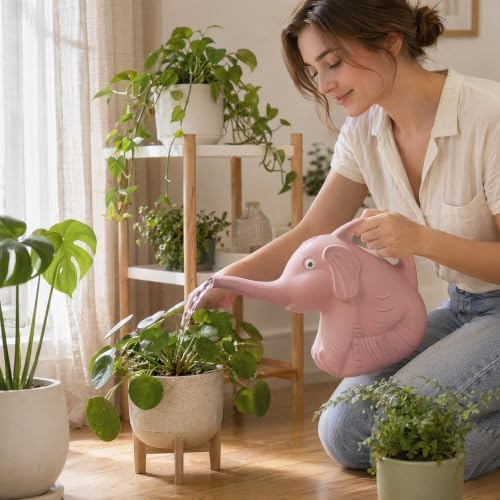 2L Elephant Shaped Watering Kettle with Long Spout - Image 5
