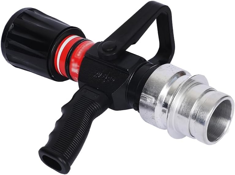 COYEUX High Pressure Fireman's Spray Nozzle, Nozzle Hose Sprayer, Heavy Duty Metal Hose Sprayer, for Cleaning, Watering Garden Street, Washing Cars, Extinguishing by COYEUX