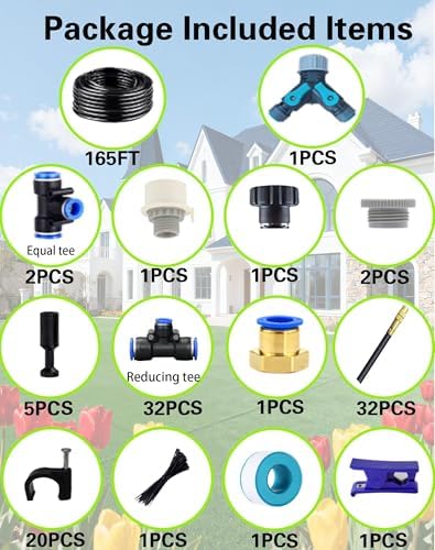 360° Adjustable Drip Irrigation System – Garden Watering Sprinkler System - Image 2
