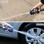 HOSUN Fireman Hose Nozzle & Garden Hose Nozzle, 100% Heavy Duty Metal, Water Hose Nozzle with 8 Different Spray Patterns - Image 5