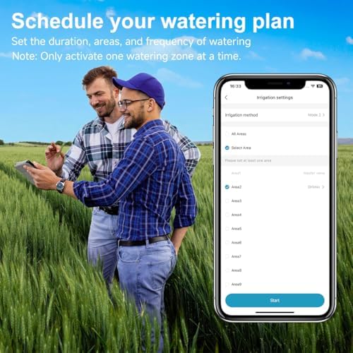 Smart Sprinkler Controller, 16-Zone/Station Irrigation System, App Enabled - Image 4