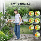 Giraffe Tools Retractable Garden Hose Reel Auto Rewind Wall Mount 5/8" 95FT - Image 5