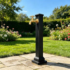 Outdoor Water Column Antifreeze Hose Faucet Stainless Steel Garden Water Tap for Backyard, Farm, Irrigation, Car Washing, Pet Showering(Height: 60cm/23.6in) - Image 7