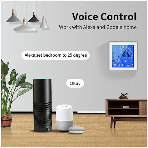 Smart Life WiFi Heating Water/Gas Boiler Electric Floor Room Temperature Controller Heating and Hot Water Boost (WiFi Watergas Boiler) - Image 2