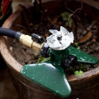 Lawn Garden Sprinkler Garden Sprinkler, 360 Degree Rotating Lawn Sprinkler, Automatic Irrigation System for Garden Lawn Yard - Image 2