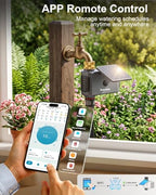 Solar WiFi Water Timer, 1 Zone WiFi Hose Timer for Garden Faucet - Image 5