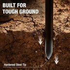 HOMESTEAD 48-Inch Soil Probe Rod with wide T handle, Comfortable Grip for Locating underground pipes and septic tanks - Image 5