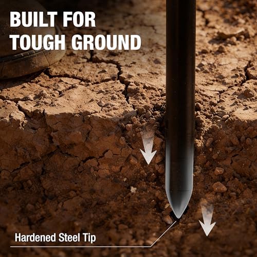 HOMESTEAD 48-Inch Soil Probe Rod with wide T handle, Comfortable Grip for Locating underground pipes and septic tanks - Image 5