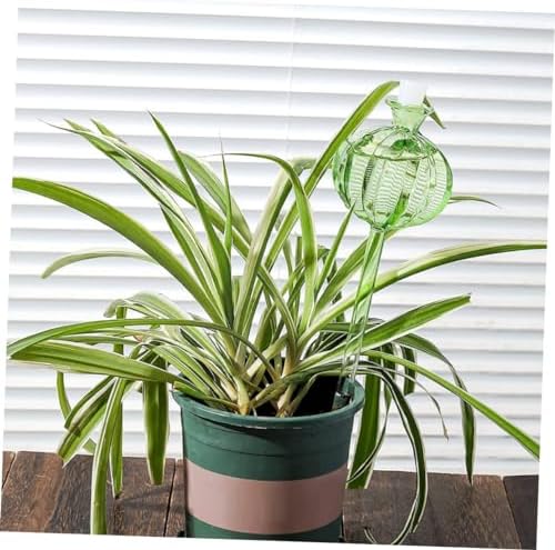 Cactus Shape Glass Watering Globe, 4pcs Automatic Plant Watering Stakes - Image 5