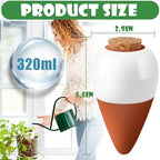 Terracotta Watering Spikes, 4 Pack Ollas Self Watering Globes - Image 2