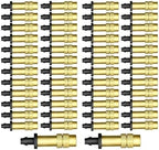50PCS Adjustable Brass Sprayer Spray Nozzle for microdrop Garden Irrigation Spray(50pcs T1 x AB508C) by Unknown
