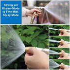 Heavy Duty Metal Garden Hose Nozzle High Pressure Pistol Grip Sprayer 4 Spray Modes for Efficient Watering(SIZE B) - Image 4