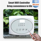 Watering Timers, Watering Timer WiFi Garden Irrigation Controller Automatic Plant Drip Phone Control for for Garden Hose(20 Meters) - Image 5