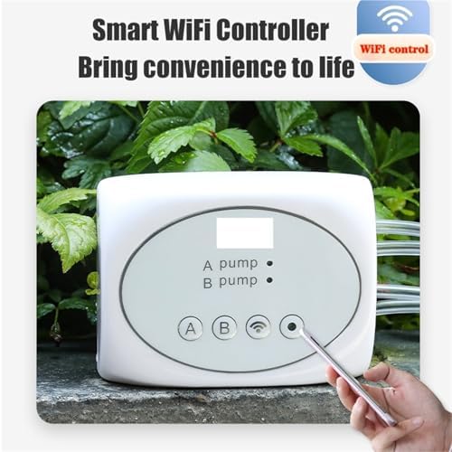 Watering Timers, Watering Timer WiFi Garden Irrigation Controller Automatic Plant Drip Phone Control for for Garden Hose(15 Meters) - Image 5