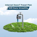 [No Blutooth Hub Required] Sprinkly Smart Lawn & Garden Hose Wifi Water Timer – 1 Zone Wi-Fi 6 Sprinkler Controller, Compatible with Alexa and Google Assistant, Auto/Manual/Rain Delay, IP55 Waterproof - Image 7