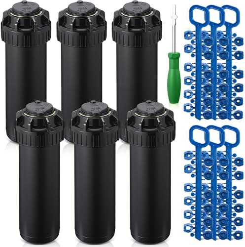 6 Pack Sprinkler Heads Compatible with Rain Bird 5000 Series by Unknown