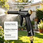 H2 Long Spray Gun Multifunctional Car Wash Tool, Portable High Pressure Power Washer Nozzle With Three Adjustable Spray Modes, Jet Nozzle Power Washer For Garden Hose, Car Cleaning (Hose* 49.2ft) - Image 5