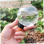 Plant Watering Globes 9Pcs Self Watering Globes, 17.5oz Plastic Automatic Plant Waterer Insert Top Fill with Slow Release Control Plants Devices System - Image 3