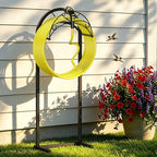 Garden Hose Holder Stand with Pattern Heavy Duty Freestanding Holds by SunexinloDirect
