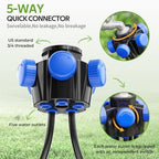 HIRALIY 100FT Drip Irrigation Kit for Raised Beds & Gardens - Image 4