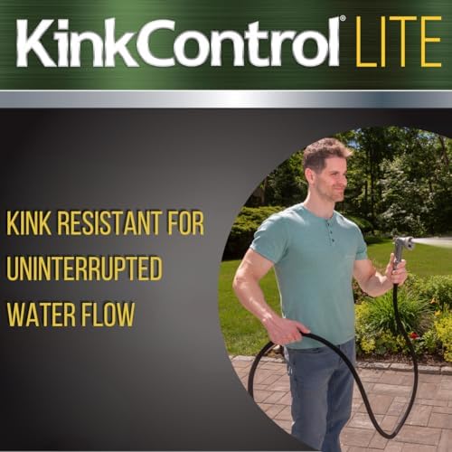 Kink Control Lite, Doesn’t Expand or Burst, Extremely Light Weight, Garden Hose, Water Hose with Superior UV Resistance, Ergonomic Grip, High Burst Strength,Kink Resistance, 50 Ft - Image 6