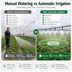 Hanging Flexible Sprinkler System, Above Ground DIY Irrigation Kit - Image 5