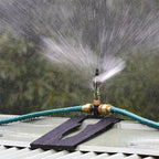 2Pcs 360 Degree Rotating Rooftop Sprinklers for Fire Protection, Lawn Cooling & Garden Irrigation, Adjustable Spray Pattern, Durable Iron & Zinc Construction - Image 2