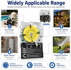 T104M Pool Timer Mechanism Only, 24-Hour Mechanical Timer Switch for Pump - Image 4