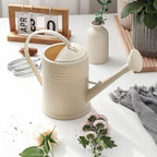 0.5 Gallon Plant Watering Can,Plastic Long Spout Watering Can with Detachable Sprinkler Head and Handles,Small Watering Can for House Succulent Bonsai Garden Flower Office Indoor Plants - Image 4
