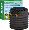 25FT Garden Hose Non-Expanding Ultra Lightweight Kink-Free Burst-Resistant Lead-Free Durable Flexible High-Pressure Hose for Yard Lawn Outdoor Car Washing by Unknown