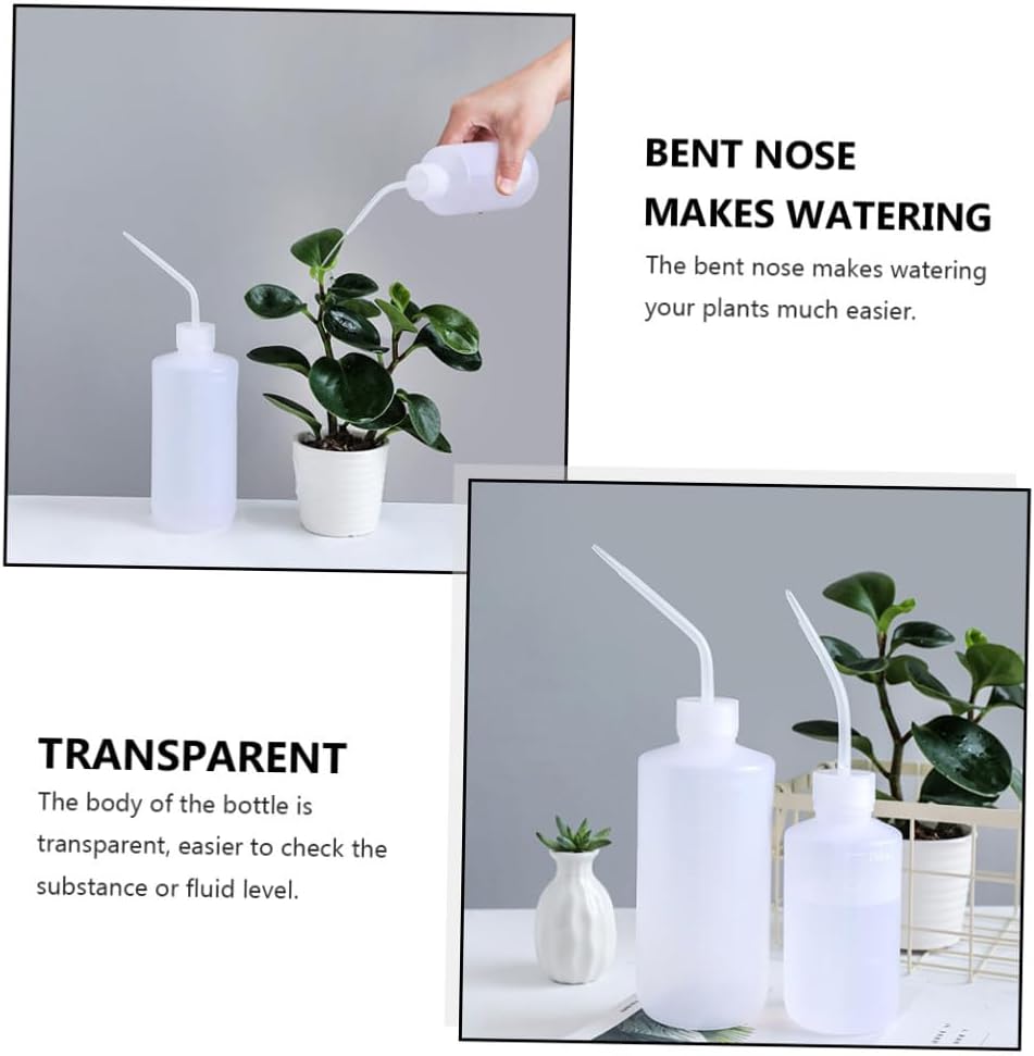 Happyyami 20pcs Squeeze Watering Bottles for Precise Plant Care Transparent Design Measuring Scale for Indoor and Outdoor Gardening for House Plants and - Image 3