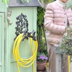 Sungmor Cast Iron Garden Hose Holder - Wall Mounted Retro Style - Image 4
