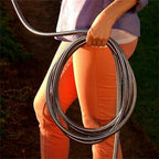 50ft 304 Stainless Steel Garden Hose Water Hose with Adjustable Nozzle Outdoor Heavy Duty Flexible Lightweight,No Kink - Image 6