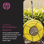 Yard Butler IHTC-1 Compact Garden Hose Truck, 100 ft - Backyard Hose Reel Cart for Convenient Storage - Lawn Care Essential - Tangle & Kink-Free - Rust-Resistant - Leakproof - Easy to Use - Image 3
