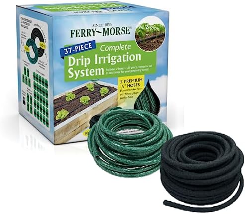 Ferry-Morse Drip Irrigation Soaker Hose Kit, 100 ft + 50 ft Hose by FerryMorse