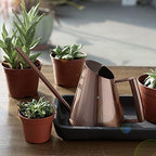 Copper Colored Watering Can, Long Spout Watering Can Vintage Watering Can Decorative Watering Can Pot Capacity 45 Oz/1.3L/0.3 Gallon for Indoor Plant Flower Watering - Image 4
