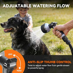 VOXON Full Metal Garden Hose Nozzle, 10 Spray Patterns - Image 6