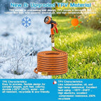 Expandable Retractable Garden Hose Brass Fittings (50ft Expanded) - Image 6