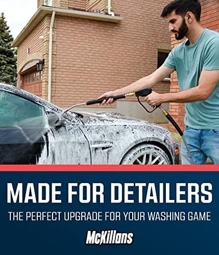 McKillans® Car Pressure Washer Extension Wand - Power Washer Wand Extension for Car Wash - Short Pressure Washer Wand Replacement - Pressure Washer Accessories & Attachments - 1/4” Quick Connect Plug - Image 4