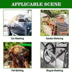 Wall-Mounted Garden Hose Reels,Hose Storage Rack for Car Wash Vegetable Field Irrigation Water Hoses Reel Cart - Image 5