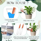Dandat 32 Pcs 34oz Plant Watering Devices Self Watering Spikes and Bottles - Image 4