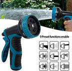 Xiaohu Adjustable Garden Hose Nozzle Water Gun Hose Nozzle Car Washer Garden Watering Jet Spray High Pressure Sprinkler Foam Lance Automobiles Cleaning Tool (Color : Blue) - Image 2
