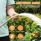 Rosy Earth Garden Hose 15 FT, 304 Stainless Steel Metal Water Hose - Image 4