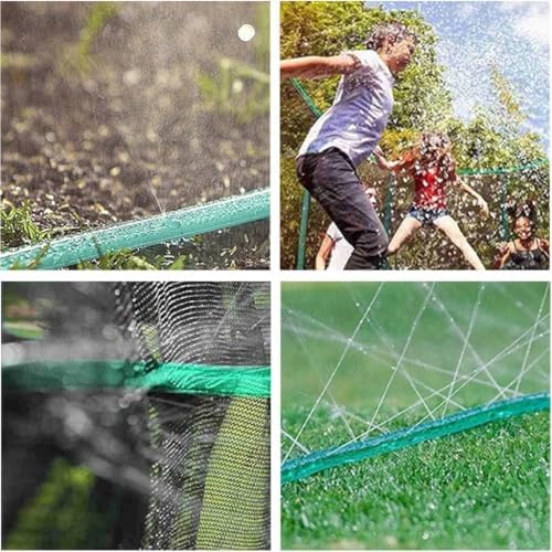 1set 3 Holes Linkable Soaker Drip Irrigation Hose 16mm Quick Connector UV Resistant Garden Watering Tube(15m) - Image 7