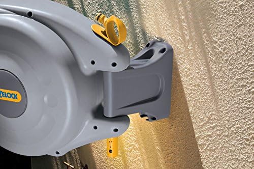 HOZELOCK - Auto Reel Wall-Mounted Reel 10m: Easy to Install, Child-Lock, Auto-Rewind, Ready-to-use Reel with Nozzle, Fittings, Hozelock Hose and Accessories Included - 5 Year Guarantee* [2485R0000] - Image 4