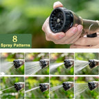 FANHAO Garden Hose Nozzle with Thumb Control+Heavy Duty Garden Hose Nozzle - Image 4
