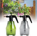 1.5L Household Garden Flower Plastic Watering Can Air Pressure Sprayer for Flowers(Gray) - Image 4