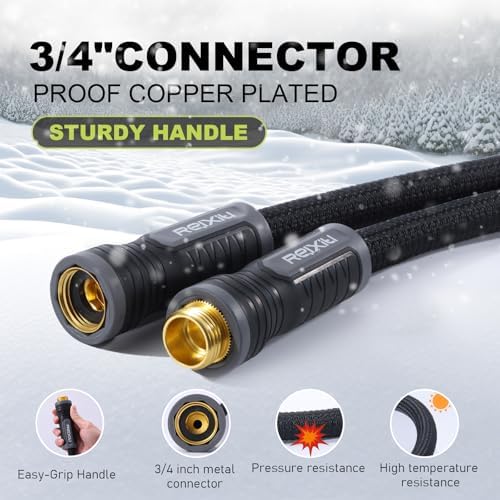 Relxitl Garden Hose, Ultra Lightweight Water Hose 50FT - Image 5