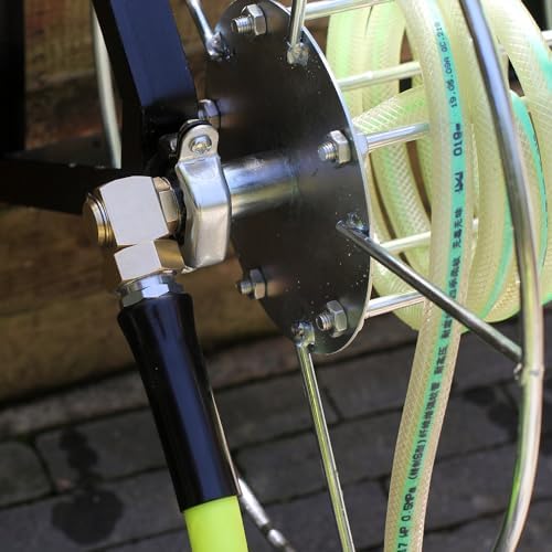 Garden Hose Reel Parts Fittings Swivel Elbow Connector Garden Hose Swivel Reel Replacement Parts (4 pieces) - Image 5